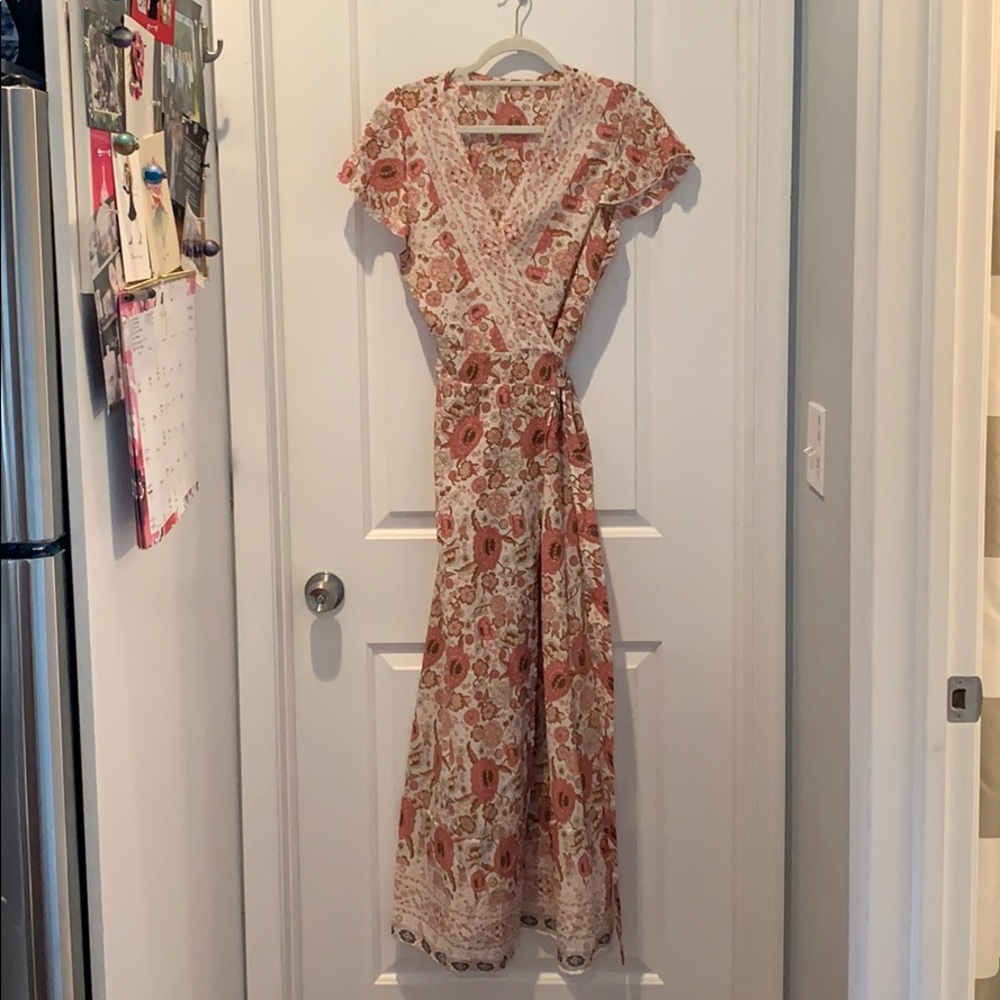 Amazon Maxi Wrap Dress